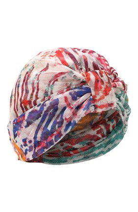 Женская тюрбан MISSONI разноцветного цвета по цене 24800 руб., арт. MMS00011/BR008H | Фото 1 Женская тюрбан MISSONI разноцветного цвета, арт. MMS00011/BR008H | Фото 1