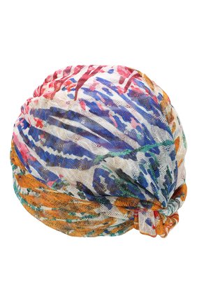 Женская тюрбан MISSONI разноцветного цвета по цене 24800 руб., арт. MMS00011/BR008H | Фото 2 Женская тюрбан MISSONI разноцветного цвета, арт. MMS00011/BR008H | Фото 2
