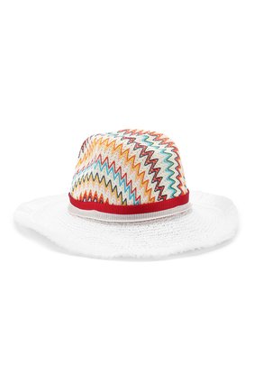 Женская шляпа MISSONI разноцветного цвета по цене 42250 руб., арт. MMS00039/BV004W | Фото 2 Женская шляпа MISSONI разноцветного цвета, арт. MMS00039/BV004W | Фото 2