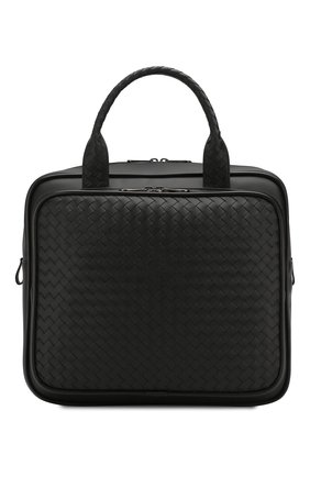 Мужская кожаная дорожная сумка BOTTEGA VENETA черного цвета по цене 165500 руб., арт. 274546/V4651 | Фото 1 Мужская кожаная дорожная сумка BOTTEGA VENETA черного цвета, арт. 274546/V4651 | Фото 1