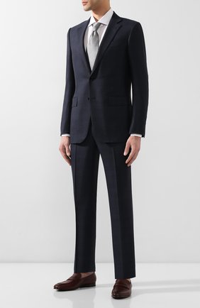 Мужские кожаные пенни-лоферы ERMENEGILDO ZEGNA бордового цвета по цене 69950 руб., арт. A3014X-LHAFR | Фото 2 Мужские кожаные пенни-лоферы ERMENEGILDO ZEGNA бордового цвета, арт. A3014X-LHAFR | Фото 2