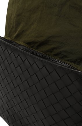 Мужской комбинированный рюкзак BOTTEGA VENETA хаки цвета по цене 63950 руб., арт. 609854/VCQG1 | Фото 3 Мужской комбинированный рюкзак BOTTEGA VENETA хаки цвета, арт. 609854/VCQG1 | Фото 3