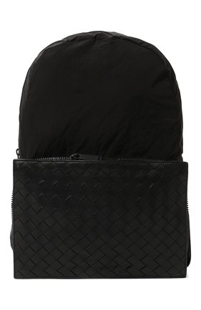 Мужской комбинированный рюкзак BOTTEGA VENETA черного цвета по цене 63950 руб., арт. 609854/VCQG1 | Фото 1 Мужской комбинированный рюкзак BOTTEGA VENETA черного цвета, арт. 609854/VCQG1 | Фото 1