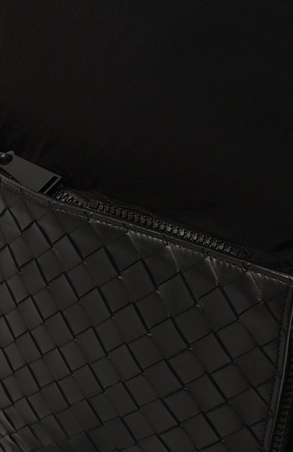 Мужской комбинированный рюкзак BOTTEGA VENETA черного цвета по цене 63950 руб., арт. 609854/VCQG1 | Фото 3 Мужской комбинированный рюкзак BOTTEGA VENETA черного цвета, арт. 609854/VCQG1 | Фото 3