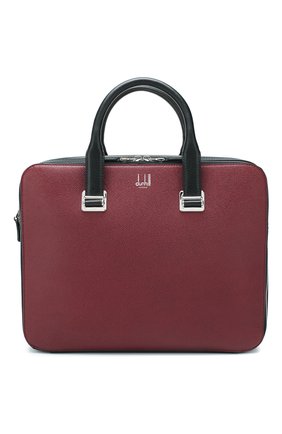 Мужская кожаная сумка для ноутбука DUNHILL бордового цвета по цене 131500 руб., арт. DU20R3415CA | Фото 1 Мужская кожаная сумка для ноутбука DUNHILL бордового цвета, арт. DU20R3415CA | Фото 1