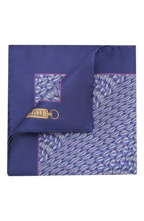 Мужской шелковый платок ZILLI фиолетового цвета по цене 7830 руб., арт. 50715/HANDKERCHIEFS | Фото 1 Мужской шелковый платок ZILLI фиолетового цвета, арт. 50715/HANDKERCHIEFS | Фото 1 (Материал: Текстиль)