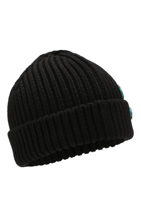 Мужская шерстяная шапка OFF-WHITE черного цвета по цене 16650 руб., арт. 0MLC001R200200011000 | Фото 1 Мужская шерстяная шапка OFF-WHITE черного цвета, арт. 0MLC001R200200011000 | Фото 1