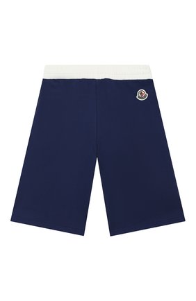 Детские хлопковые шорты MONCLER синего цвета по цене 15600 руб., арт. F1-954-8H704-20-809AG/4-6A | Фото 2 Детские хлопковые шорты MONCLER синего цвета, арт. F1-954-8H704-20-809AG/4-6A | Фото 2 (Материал внешний: Хлопок; Статус проверки: Проверена категория; Мальчики Кросс-КТ: Шорты-одежда; Случай: Повседневный; Региональные ограничения белый список (Axapta Mercury): RU; Ростовка одежда: 4 года | 104 см, 5 лет | 110 см, 6 лет | 116 см)