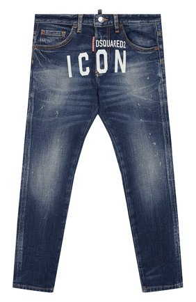 Детские джинсы DSQUARED2 синего цвета по цене 21500 руб., арт. DQ04ET-D00Z0 | Фото 1 Детские джинсы DSQUARED2 синего цвета, арт. DQ04ET-D00Z0 | Фото 1