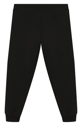 Детские хлопковые джоггеры DSQUARED2 черного цвета по цене 18850 руб., арт. DQ03XS-D00Y0 | Фото 2 Детские хлопковые джоггеры DSQUARED2 черного цвета, арт. DQ03XS-D00Y0 | Фото 2