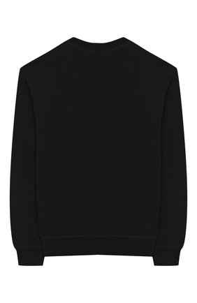 Детский хлопковый свитшот DSQUARED2 черного цвета по цене 13250 руб., арт. DQ03WS-D00RG | Фото 2 Детский хлопковый свитшот DSQUARED2 черного цвета, арт. DQ03WS-D00RG | Фото 2