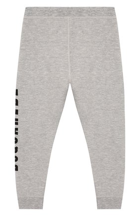 Детские хлопковые джоггеры DSQUARED2 серого цвета по цене 12900 руб., арт. DQ03MH-D00MU | Фото 2 Детские хлопковые джоггеры DSQUARED2 серого цвета, арт. DQ03MH-D00MU | Фото 2