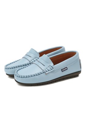 Детские кожаные мокасины ATLANTA MOCASSIN голубого цвета по цене 8240 руб., арт. 9AT1AN032GCSTT/28-34 | Фото 1 Детские кожаные мокасины ATLANTA MOCASSIN голубого цвета, арт. 9AT1AN032GCSTT/28-34 | Фото 1 (Материал внутренний: Натуральная кожа; Мальчики Кросс-КТ: мокасины; Статус проверки: Проверена категория; Материал внешний: Кожа; Длина стельки: 21,2)