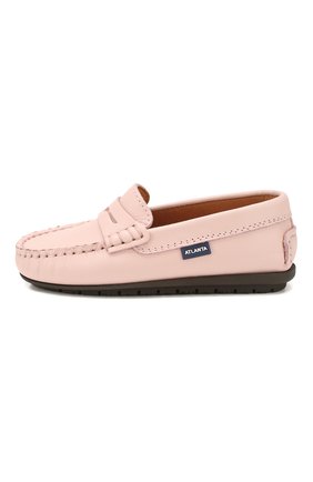 Детские кожаные мокасины ATLANTA MOCASSIN розового цвета по цене 8240 руб., арт. 9AT1AN032GCSTT/28-34 | Фото 2 Детские кожаные мокасины ATLANTA MOCASSIN розового цвета, арт. 9AT1AN032GCSTT/28-34 | Фото 2 (Статус проверки: Проверена категория; Материал внутренний: Натуральная кожа; Мальчики Кросс-КТ: мокасины; Материал внешний: Кожа; Длина стельки: 20,5)