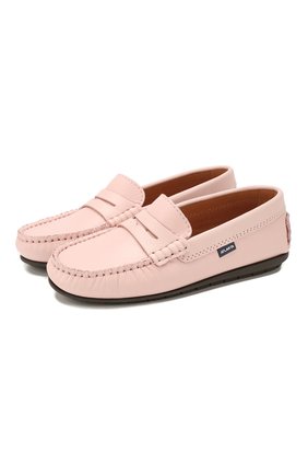 Детские кожаные мокасины ATLANTA MOCASSIN розового цвета по цене 9210 руб., арт. 9AT1AN032GCSTT/35-41 | Фото 1 Детские кожаные мокасины ATLANTA MOCASSIN розового цвета, арт. 9AT1AN032GCSTT/35-41 | Фото 1 (Материал внутренний: Натуральная кожа; Мальчики Кросс-КТ: мокасины; Материал внешний: Кожа)