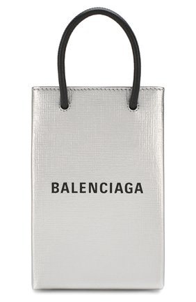 Кожаный чехол shopping для телефона BALENCIAGA серебряного цвета по цене 0 руб., арт. 593826/0AI4N | Фото 1 Кожаный чехол shopping для телефона BALENCIAGA серебряного цвета, арт. 593826/0AI4N | Фото 1 (Женское Кросс-КТ: Кожа iPhone; Материал: Кожа)