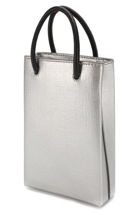 Кожаный чехол shopping для телефона BALENCIAGA серебряного цвета по цене 0 руб., арт. 593826/0AI4N | Фото 3 Кожаный чехол shopping для телефона BALENCIAGA серебряного цвета, арт. 593826/0AI4N | Фото 3 (Женское Кросс-КТ: Кожа iPhone; Материал: Кожа)