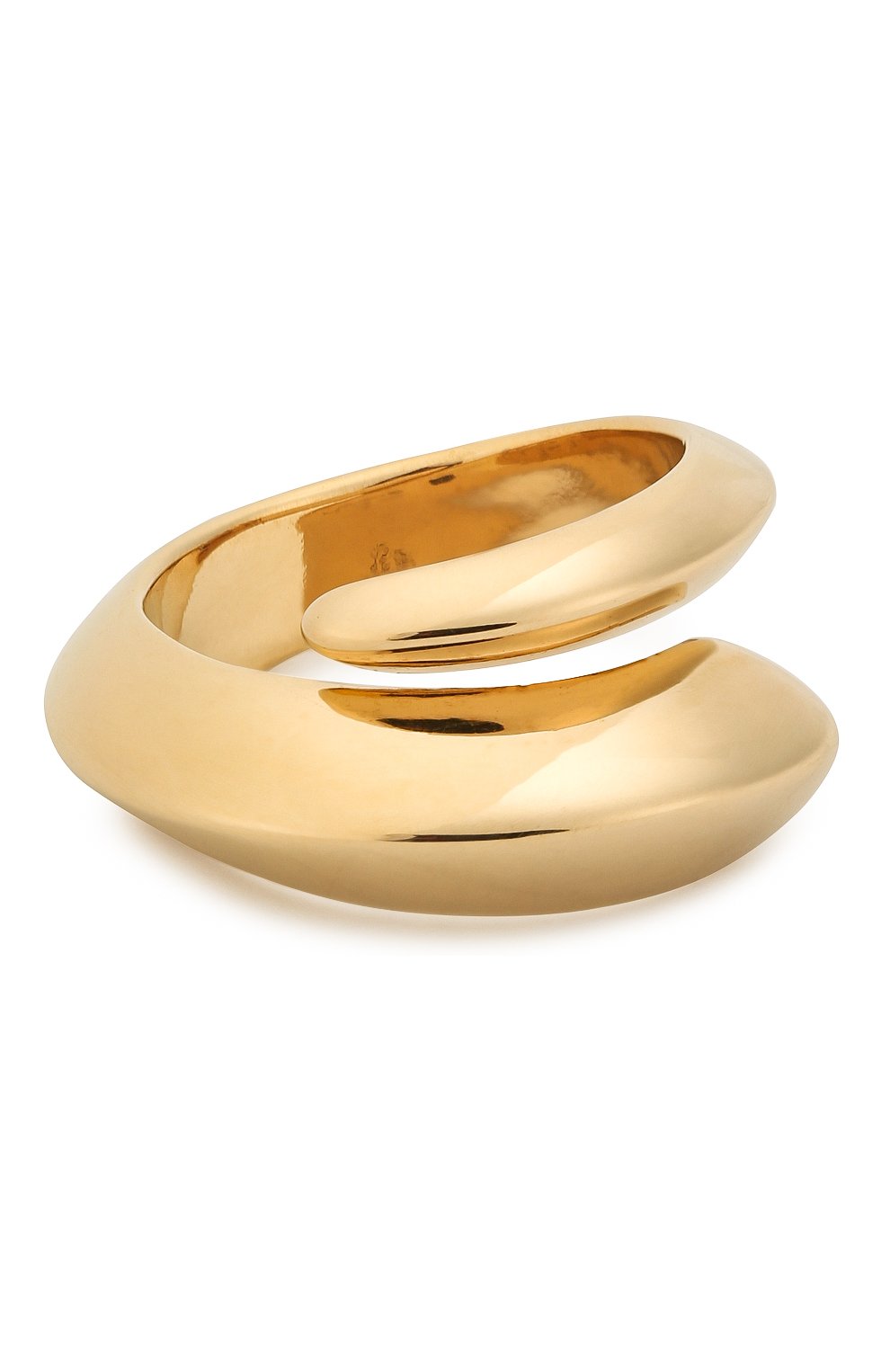 Женское кольцо BOTTEGA VENETA золотого цвета, арт. 608458/VAHU0 | Фото 1 (Материал: Серебро; Ре гиональные ограничения белый список (Axapta Mercury): RU)