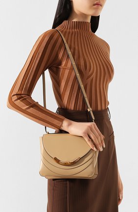 Женская сумка luna WANDLER бежевого цвета по цене 54000 руб., арт. LUNA ARCH BAG | Фото 2 Женская сумка luna WANDLER бежевого цвета, арт. LUNA ARCH BAG | Фото 2