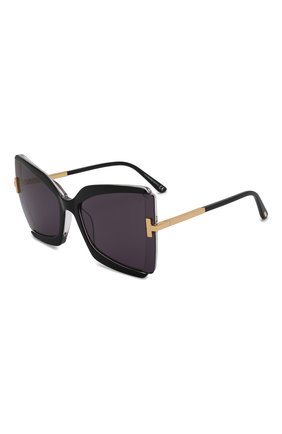 Женские солнцезащитные очки TOM FORD черного цвета по цене 29500 руб., арт. TF766 03A | Фото 1 Женские солнцезащитные очки TOM FORD черного цвета, арт. TF766 03A | Фото 1