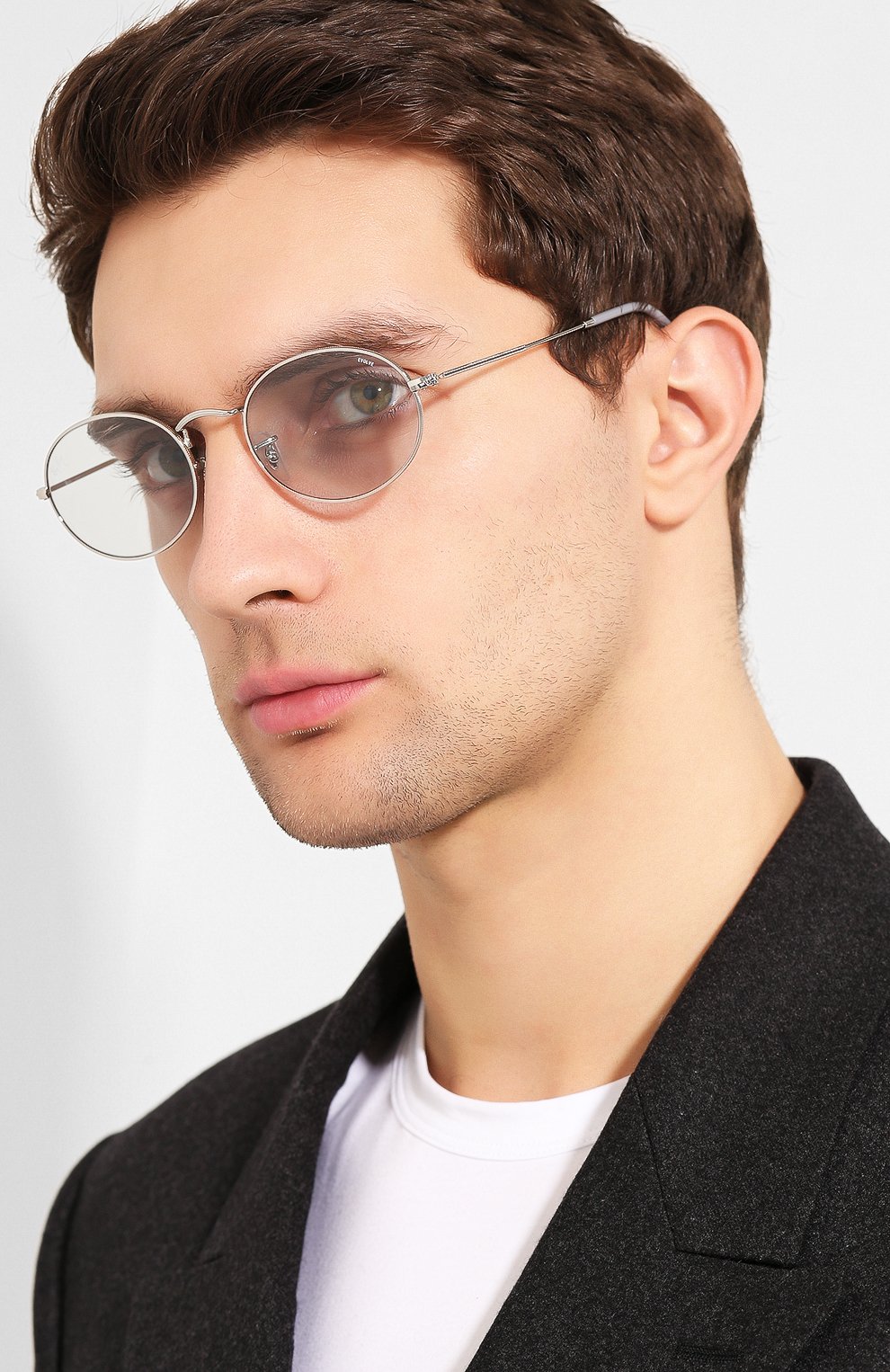 Женские солнцезащитные очки RAY-BAN светло-голубого цвета по цене 12900 руб., арт. 3547-003/T3 | Фото 3 Женские солнцезащитные очки RAY-BAN светло-голубого цвета, арт. 3547-003/T3 | Фото 3