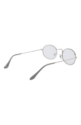 Женские солнцезащитные очки RAY-BAN светло-голубого цвета по цене 12900 руб., арт. 3547-003/T3 | Фото 5 Женские солнцезащитные очки RAY-BAN светло-голубого цвета, арт. 3547-003/T3 | Фото 5