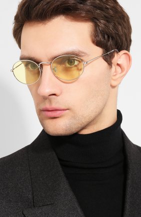Женские солнцезащитные очки RAY-BAN желтого цвета по цене 12900 руб., арт. 3547-003/T4 | Фото 3 Женские солнцезащитные очки RAY-BAN желтого цвета, арт. 3547-003/T4 | Фото 3