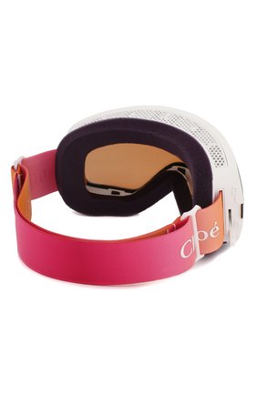 Женские горнолыжная маска CHLOÉ розового цвета по цене 25950 руб., арт. DR X2S CASSIDY-960 | Фото 4 Женские горнолыжная маска CHLOÉ розового цвета, арт. DR X2S CASSIDY-960 | Фото 4