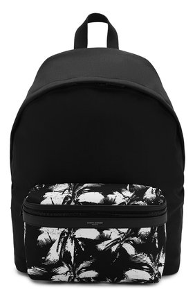 Мужской текстильный рюкзак city SAINT LAURENT черно-белого цвета по цене 63800 руб., арт. 534967/9W0DU | Фото 1 Мужской текстильный рюкзак city SAINT LAURENT черно-белого цвета, арт. 534967/9W0DU | Фото 1