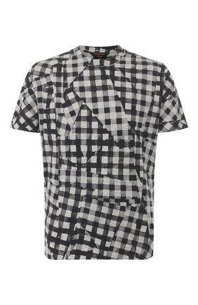 Мужская хлопковая футболка ZEGNA COUTURE серого цвета по цене 31150 руб., арт. CUCJ11/7UJ03 | Фото 1 Мужская хлопковая футболка ZEGNA COUTURE серого цвета, арт. CUCJ11/7UJ03 | Фото 1