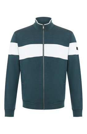 Мужской шерстяная толстовка Z ZEGNA зеленого цвета по цене 71950 руб., арт. VU475/ZZT852 | Фото 1 Мужской шерстяная толстовка Z ZEGNA зеленого цвета, арт. VU475/ZZT852 | Фото 1