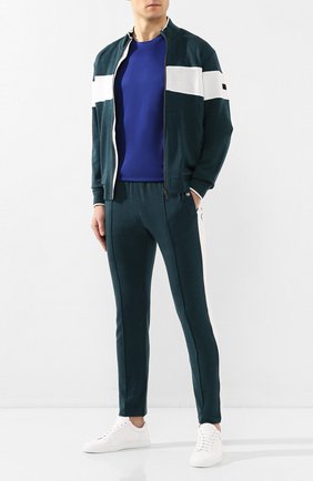 Мужской шерстяная толстовка Z ZEGNA зеленого цвета по цене 71950 руб., арт. VU475/ZZT852 | Фото 2 Мужской шерстяная толстовка Z ZEGNA зеленого цвета, арт. VU475/ZZT852 | Фото 2