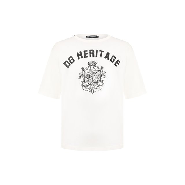 Хлопковая футболка Dolce&Gabbana 10786413