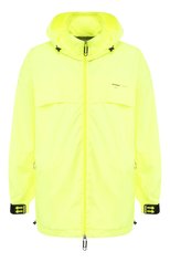Мужская куртка OFF-WHITE желтого цвета, арт. 0MEB014R20D160216210 | Фото 1 (Кросс-КТ: Куртка, Ветровка; Рукава: Длинные; Длина (верхняя одежда): До середины бедра; Материал внешний: Синтетический материал, Полиэстер; Материал подклада: Синтетический материал; Мужское Кросс-КТ: Верхняя одежда; Статус проверки: Проверена категория)