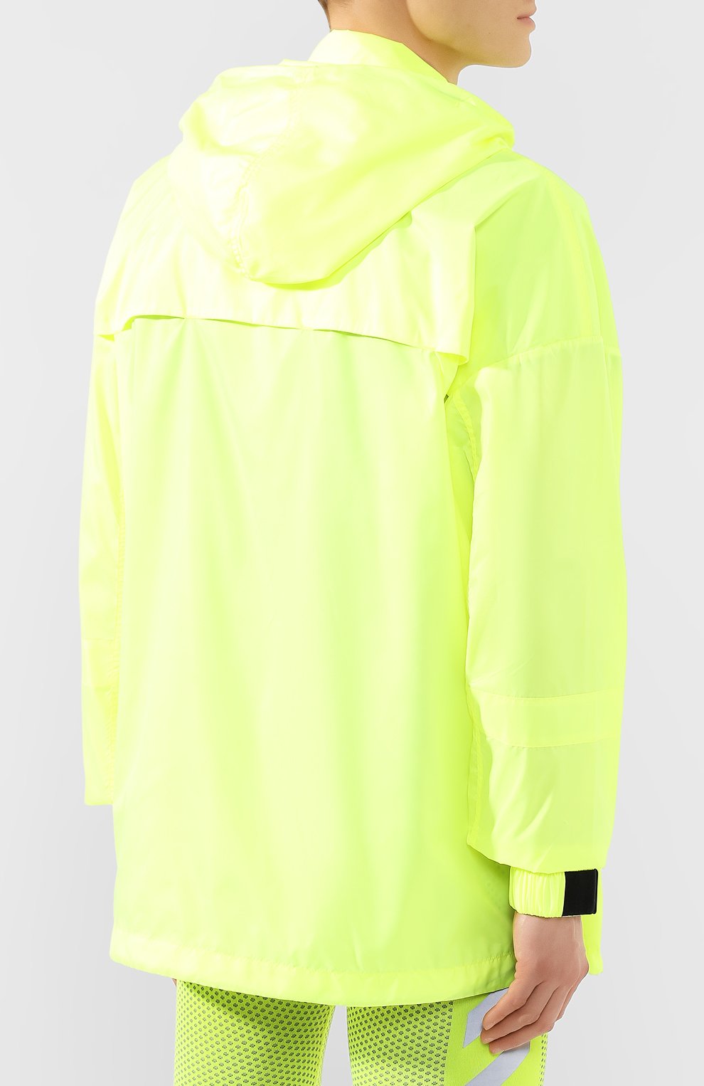 Мужская куртка OFF-WHITE желтого цвета, арт. 0MEB014R20D160216210 | Фото 4 (Кросс-КТ: Куртка, Ветровка; Рукава: Длинные; Длина (верхняя одежда): До середины бедра; Материал внешний: Синтетический материал, Полиэстер; Материал подклада: Синтетический материал; Мужское Кросс-КТ: Верхняя одежда; Статус проверки: Проверена категория)