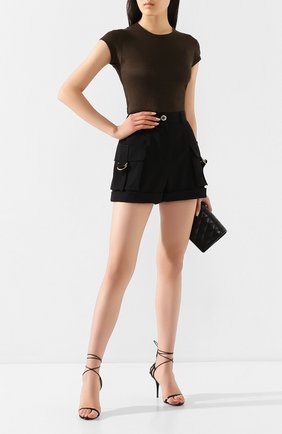 Женская льняная футболка TOM FORD хаки цвета по цене 49050 руб., арт. TSJ295-FAX609 | Фото 2 Женская льняная футболка TOM FORD хаки цвета, арт. TSJ295-FAX609 | Фото 2