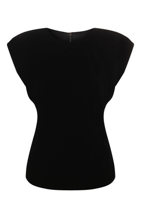 Женская бархатный топ DOLCE & GABBANA черного цвета по цене 65550 руб., арт. F73Z5T/FUVKQ | Фото 1 Женская бархатный топ DOLCE & GABBANA черного цвета, арт. F73Z5T/FUVKQ | Фото 1