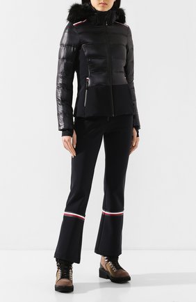 Женские брюки rossignol TOMMY HILFIGER черного цвета по цене 30990 руб., арт. WW0WW26375 | Фото 2 Женские брюки rossignol TOMMY HILFIGER черного цвета, арт. WW0WW26375 | Фото 2