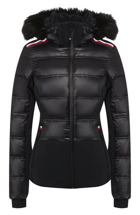Женский пуховик rossignol TOMMY HILFIGER черного цвета по цене 62990 руб., арт. WW0WW26371 | Фото 1 Женский пуховик rossignol TOMMY HILFIGER черного цвета, арт. WW0WW26371 | Фото 1
