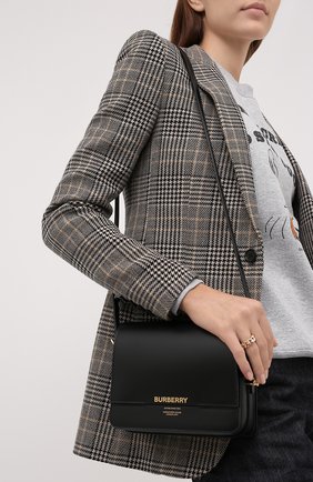 Женская сумка grace small BURBERRY черного цвета по цене 78400 руб., арт. 8011972 | Фото 2 Женская сумка grace small BURBERRY черного цвета, арт. 8011972 | Фото 2