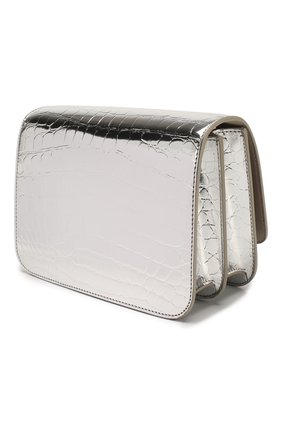 Женская сумка tb small BURBERRY серебряного цвета по цене 119000 руб., арт. 8023094 | Фото 3 Женская сумка tb small BURBERRY серебряного цвета, арт. 8023094 | Фото 3