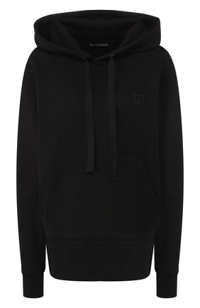 Женский хлопковое худи ACNE STUDIOS черного цвета по цене 27350 руб., арт. 2HK173/W | Фото 1 Женский хлопковое худи ACNE STUDIOS черного цвета, арт. 2HK173/W | Фото 1