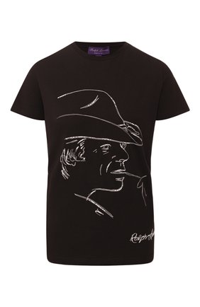 Женская хлопковая футболка RALPH LAUREN черного цвета по цене 45550 руб., арт. 290795838 | Фото 1 Женская хлопковая футболка RALPH LAUREN черного цвета, арт. 290795838 | Фото 1