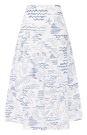 Женская хлопковая юбка KENZO голубого цвета по цене 43150 руб., арт. FA52JU13357A | Фото 1 Женская хлопковая юбка KENZO голубого цвета, арт. FA52JU13357A | Фото 1 (Материал подклада: Хлопок; Материал внешний: Хлопок; Длина Ж (юбки, платья, шорты): Миди; Статус проверки: Проверена категория)