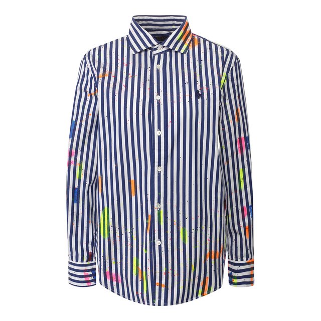 Хлопковая рубашка Polo Ralph Lauren 10790948