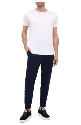 Мужской джоггеры POLO RALPH LAUREN темно-синего цвета по цене 13900 руб., арт. 710761093 | Фото 2 Мужской джоггеры POLO RALPH LAUREN темно-синего цвета, арт. 710761093 | Фото 2