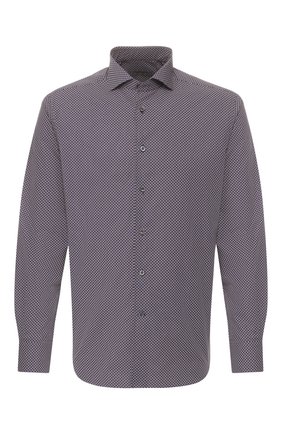 Мужская хлопковая сорочка CORNELIANI темно-синего цвета по цене 19550 руб., арт. 85P102-0111905/00 | Фото 1 Мужская хлопковая сорочка CORNELIANI темно-синего цвета, арт. 85P102-0111905/00 | Фото 1