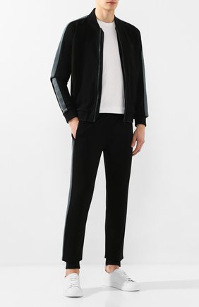 Мужская шерстяная толстовка Z ZEGNA черного цвета по цене 61950 руб., арт. VU475/ZZT834 | Фото 2 Мужская шерстяная толстовка Z ZEGNA черного цвета, арт. VU475/ZZT834 | Фото 2