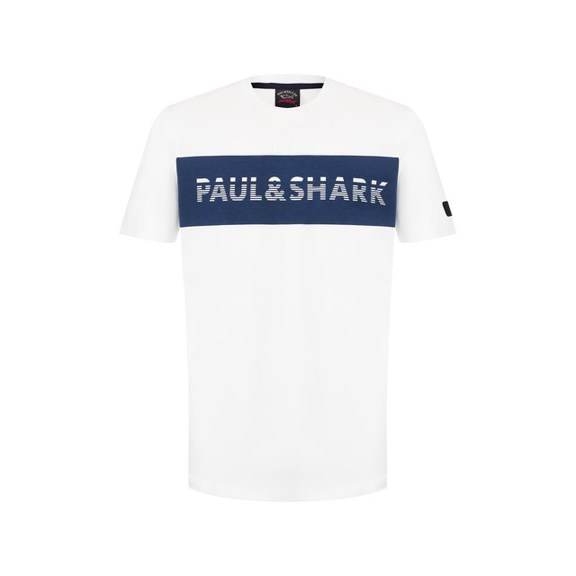 Хлопковая футболка Paul Shark 10792407