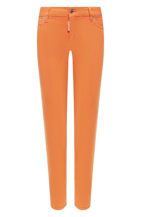 Женские джинсы DSQUARED2 оранжевого цвета по цене 35400 руб., арт. S75LB0303/S44531 | Фото 1 Женские джинсы DSQUARED2 оранжевого цвета, арт. S75LB0303/S44531 | Фото 1